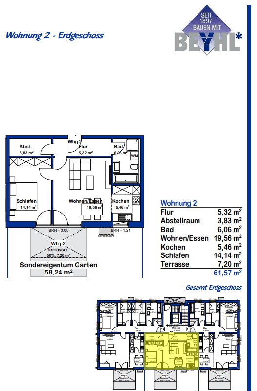 Predaj bytu 3-izbový 92 m², Bahnhofsplatz 4a, Gunzenhausen, Bavorsko Predaj bytu 3-izbový 92 m², Bahnhofsplatz 4a, Gunzenhausen, Bavorsko