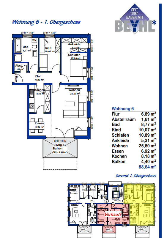 Predaj bytu 3-izbový 92 m², Bahnhofsplatz 4a, Gunzenhausen, Bavorsko Predaj bytu 3-izbový 92 m², Bahnhofsplatz 4a, Gunzenhausen, Bavorsko