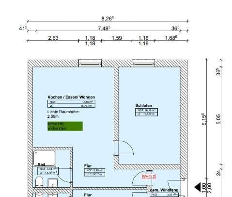 Prenájom bytu 2-izbový 43 m², Fränkisch-Crumbach, Hesensko Prenájom bytu 2-izbový 43 m², Fränkisch-Crumbach, Hesensko