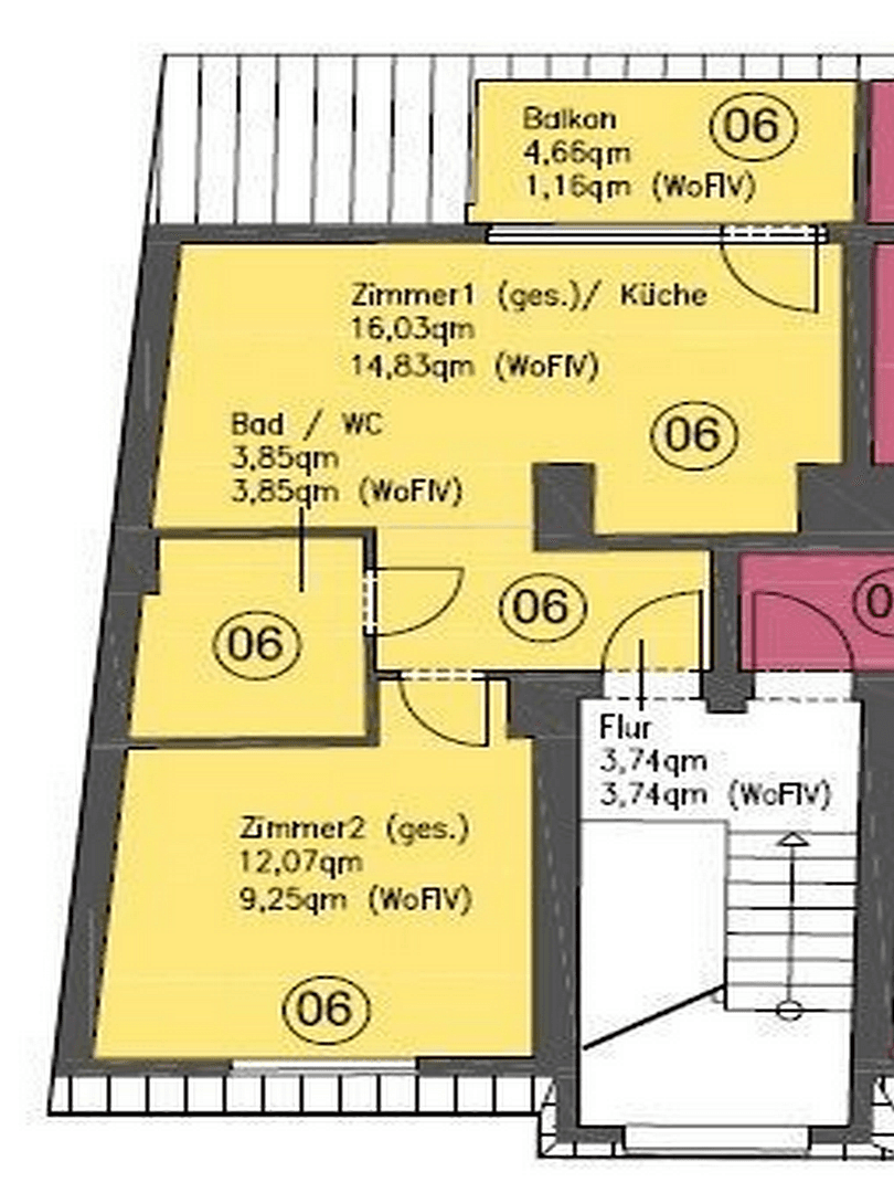 Prenájom bytu 2-izbový 52 m², Vehrenkampstraße 24, 22527 Hamburg, Hamburg, Hamburg Prenájom bytu 2-izbový 52 m², Vehrenkampstraße 24, 22527 Hamburg, Hamburg, Hamburg