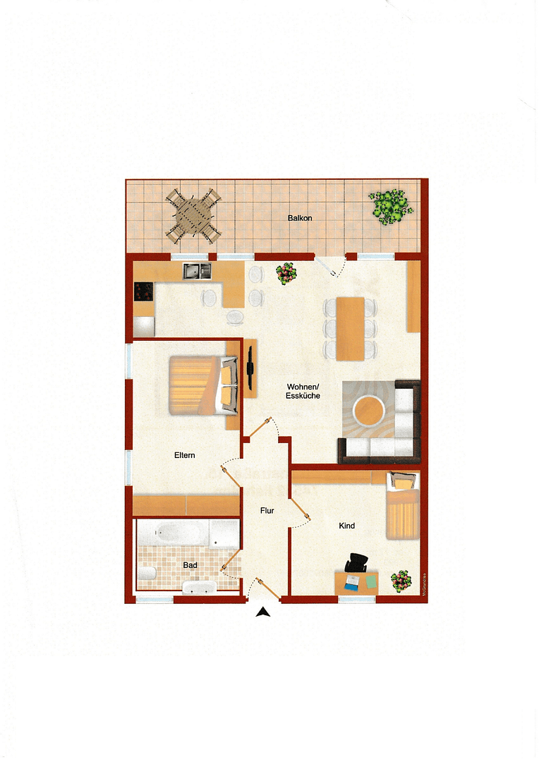 Predaj bytu 3-izbový 77 m², Ilshofen, Bádensko-Wurttembersko Predaj bytu 3-izbový 77 m², Ilshofen, Bádensko-Wurttembersko