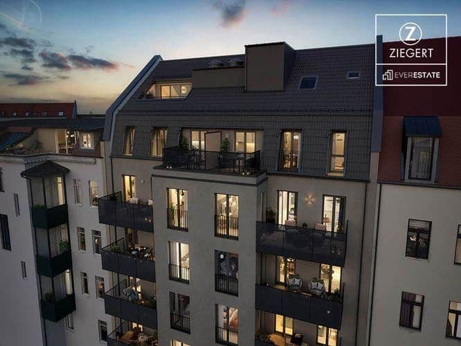 Prenájom bytu 1-izbový 23 m², Comeniusstrasse 22, Leipzig, Sasko Prenájom bytu 1-izbový 23 m², Comeniusstrasse 22, Leipzig, Sasko