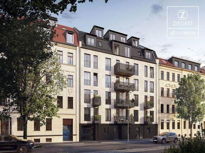 Prenájom bytu 1-izbový 23 m², Comeniusstrasse 22, Leipzig, Sasko Prenájom bytu 1-izbový 23 m², Comeniusstrasse 22, Leipzig, Sasko