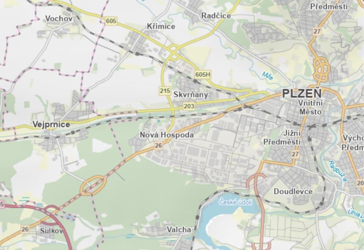 Predaj pozemku 1.809 m², Plzeň, Plzeňský kraj Predaj pozemku 1.809 m², Plzeň, Plzeňský kraj