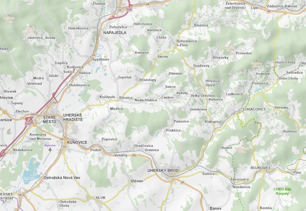 Predaj pozemku 1.787 m², Částkov, Zlínský kraj Predaj pozemku 1.787 m², Částkov, Zlínský kraj