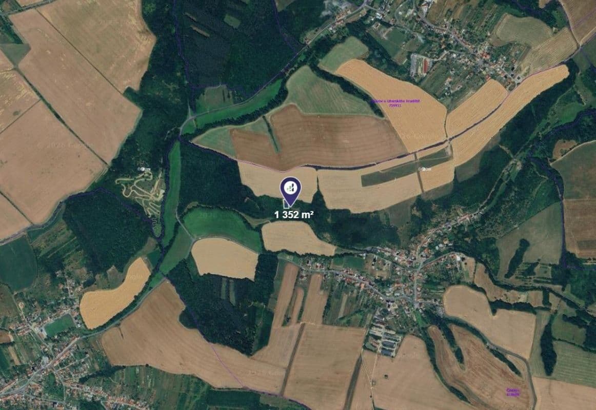 Predaj pozemku 1.352 m², Částkov, Zlínský kraj Predaj pozemku 1.352 m², Částkov, Zlínský kraj