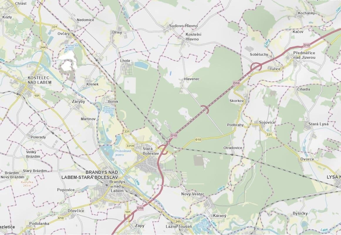 Predaj pozemku 8.761 m², Hlavenec, Středočeský kraj Predaj pozemku 8.761 m², Hlavenec, Středočeský kraj