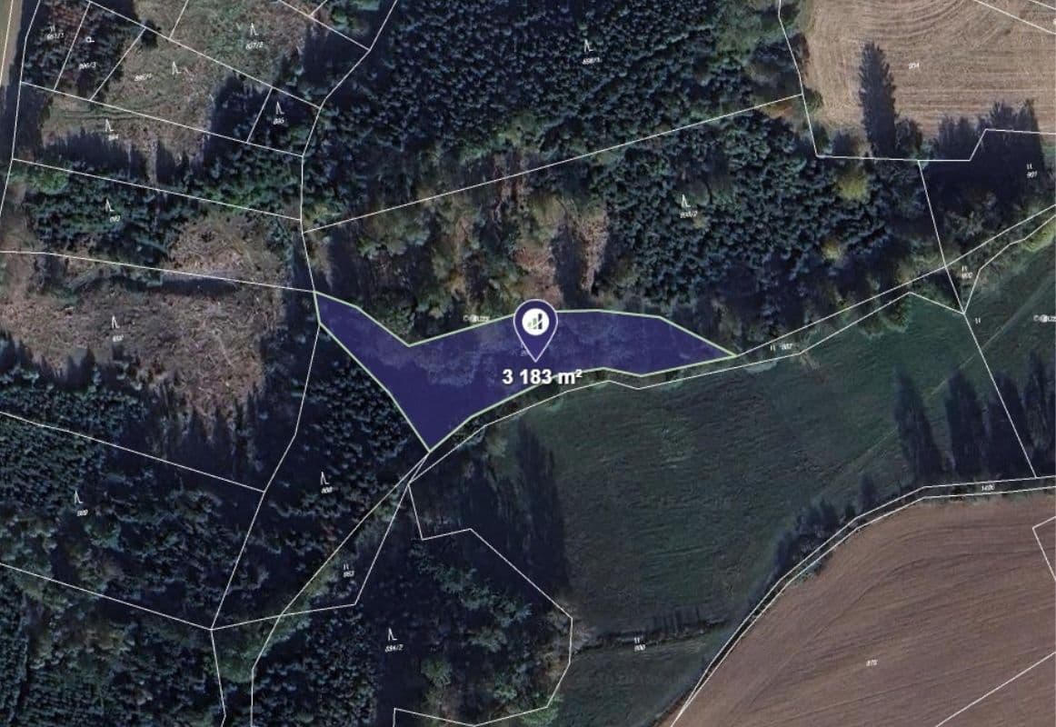 Predaj pozemku 3.183 m², Zbizuby, Středočeský kraj Predaj pozemku 3.183 m², Zbizuby, Středočeský kraj