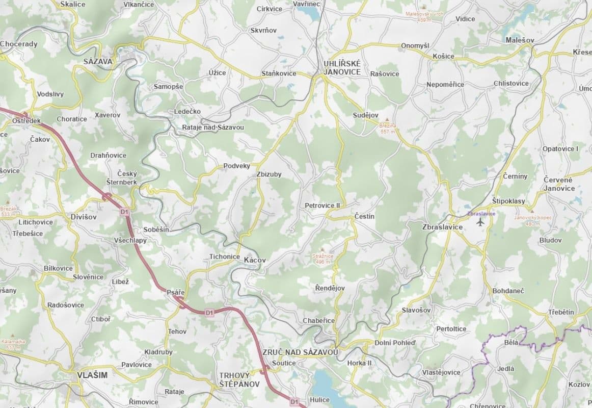 Predaj pozemku 3.183 m², Zbizuby, Středočeský kraj Predaj pozemku 3.183 m², Zbizuby, Středočeský kraj