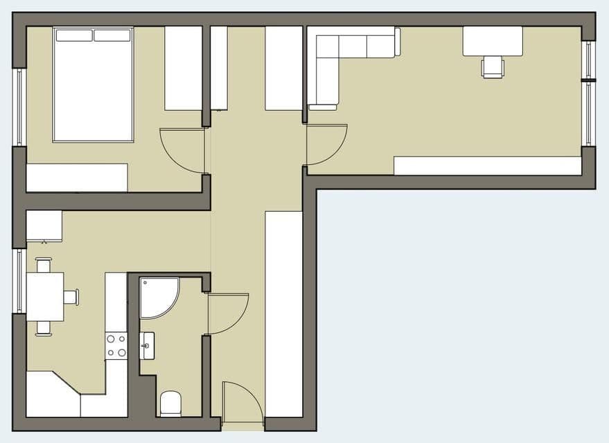 Predaj bytu 2-izbový 52 m², třída SNP, Hradec Králové, Královéhradecký kraj Predaj bytu 2-izbový 52 m², třída SNP, Hradec Králové, Královéhradecký kraj