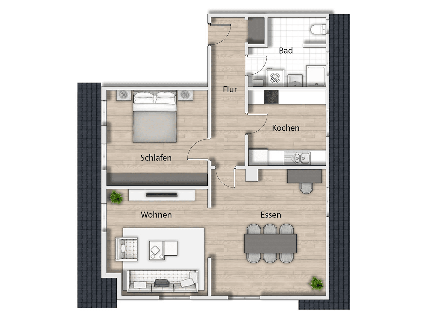 Prenájom bytu 2-izbový 66 m², Pfarrstraße 5, Fellbach, Bádensko-Wurttembersko Prenájom bytu 2-izbový 66 m², Pfarrstraße 5, Fellbach, Bádensko-Wurttembersko