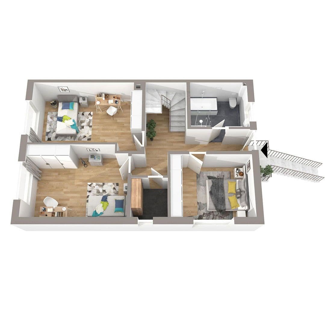 Prenájom bytu 4-izbový 140 m², Lustheide 25, Bergisch Gladbach, Severné Porýnie - Westfálsko Prenájom bytu 4-izbový 140 m², Lustheide 25, Bergisch Gladbach, Severné Porýnie - Westfálsko