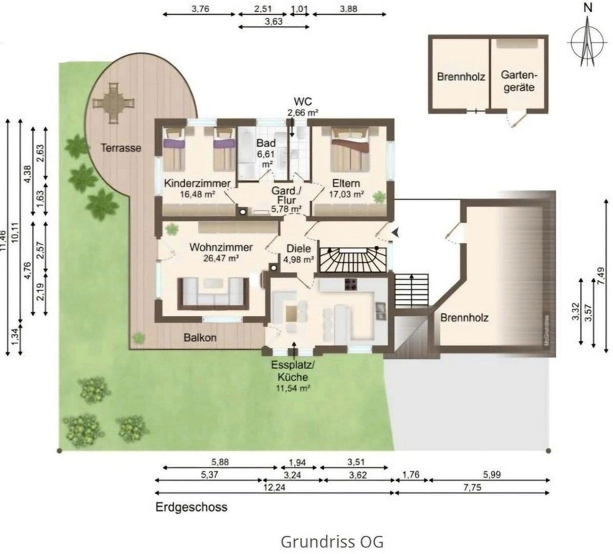 Prenájom bytu 3-izbový 105 m², Tuttlingen, Bádensko-Wurttembersko Prenájom bytu 3-izbový 105 m², Tuttlingen, Bádensko-Wurttembersko