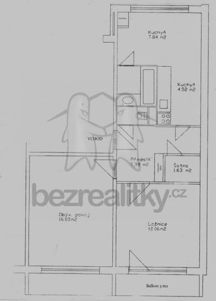 Prenájom bytu 2-izbový 56 m², Řezáčova, Brno, Jihomoravský kraj Prenájom bytu 2-izbový 56 m², Řezáčova, Brno, Jihomoravský kraj