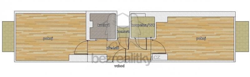 Prenájom bytu 2-izbový 52 m², Spolupráce, Praha, Praha Prenájom bytu 2-izbový 52 m², Spolupráce, Praha, Praha