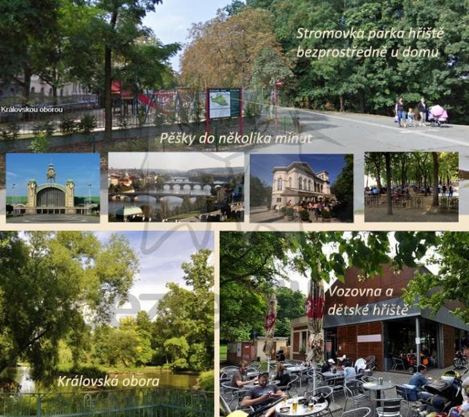 Prenájom bytu 2-izbový 75 m², Malířská, Praha, Praha Prenájom bytu 2-izbový 75 m², Malířská, Praha, Praha
