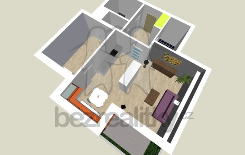 Prenájom bytu 2-izbový 65 m², Lanžhotská, Praha, Praha Prenájom bytu 2-izbový 65 m², Lanžhotská, Praha, Praha