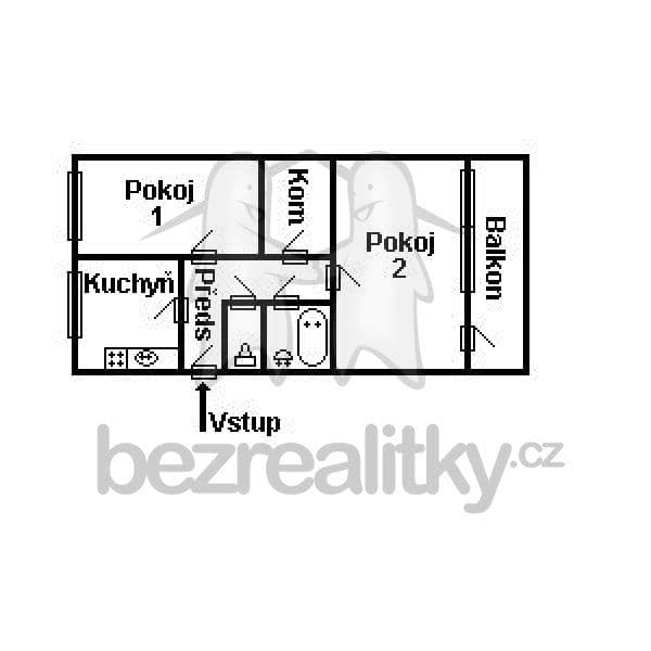 Prenájom bytu 2-izbový 72 m², Na moklině, Praha, Praha Prenájom bytu 2-izbový 72 m², Na moklině, Praha, Praha