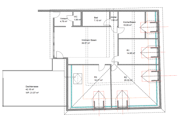 Prenájom bytu 4-izbový 151 m², Westliche Stadtmauerstraße 64, Erlangen Prenájom bytu 4-izbový 151 m², Westliche Stadtmauerstraße 64, Erlangen