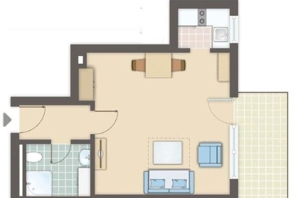 Predaj bytu 1-izbový 28 m², Hamburg, Hamburg Predaj bytu 1-izbový 28 m², Hamburg, Hamburg