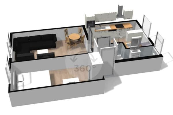 Prenájom bytu 2-izbový 53 m², Mannheim, Bádensko-Wurttembersko Prenájom bytu 2-izbový 53 m², Mannheim, Bádensko-Wurttembersko