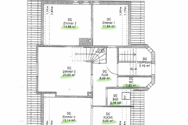 Prenájom bytu 3-izbový 81 m², Schlossvorstadt 8, Ellwangen Prenájom bytu 3-izbový 81 m², Schlossvorstadt 8, Ellwangen