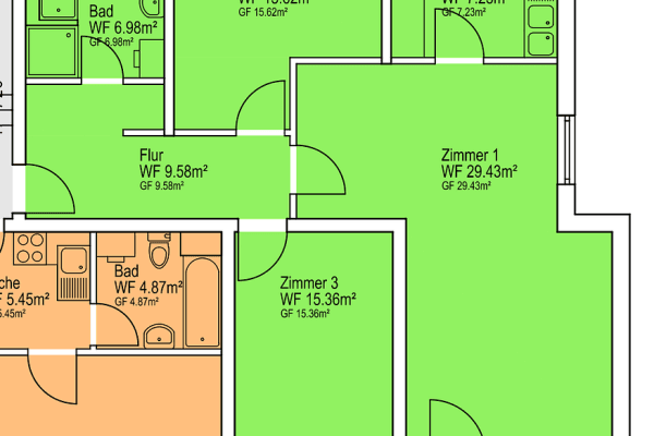 Prenájom bytu 3-izbový 83 m², Im Lerchenfeld 5, Welsleben Prenájom bytu 3-izbový 83 m², Im Lerchenfeld 5, Welsleben