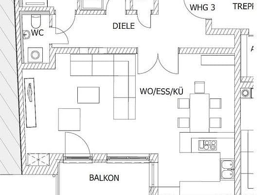 Prenájom bytu 3-izbový 104 m², Lange Str. 99, Fürth Prenájom bytu 3-izbový 104 m², Lange Str. 99, Fürth