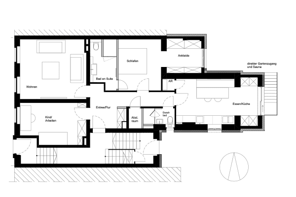 Prenájom bytu 4-izbový 104 m², Kennedydamm 7, Düsseldorf Prenájom bytu 4-izbový 104 m², Kennedydamm 7, Düsseldorf