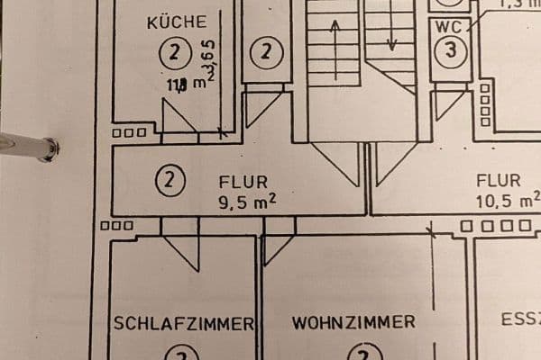 Prenájom bytu 3-izbový 70 m², Talstraße 64, Saarbrücken Prenájom bytu 3-izbový 70 m², Talstraße 64, Saarbrücken
