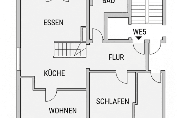Prenájom bytu 3-izbový 90 m², Christophstraße 18-20, Essen Prenájom bytu 3-izbový 90 m², Christophstraße 18-20, Essen