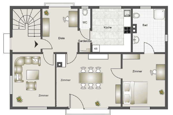 Prenájom bytu 3-izbový 78 m², Schwäbisch Gmünd Prenájom bytu 3-izbový 78 m², Schwäbisch Gmünd