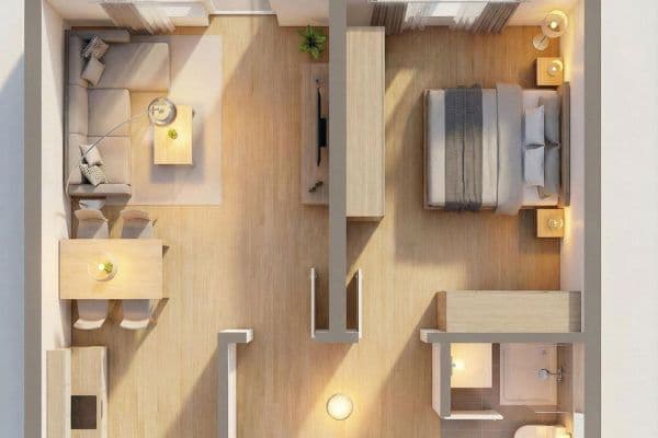 Prenájom bytu 2-izbový 45 m², Thomas-Mann-Straße 10, Zwickau, Sasko Prenájom bytu 2-izbový 45 m², Thomas-Mann-Straße 10, Zwickau, Sasko