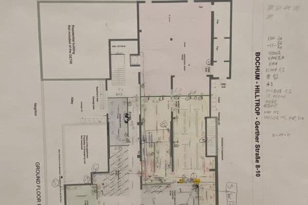 Prenájom nebytového priestoru 800 m², Gertherstr. 8-10, Bochum Gerthe Prenájom nebytového priestoru 800 m², Gertherstr. 8-10, Bochum Gerthe