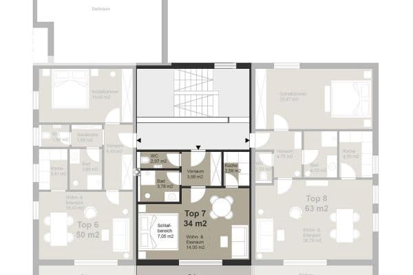 Predaj bytu 1-izbový 34 m², Millstatt am See, Korutánsko Predaj bytu 1-izbový 34 m², Millstatt am See, Korutánsko
