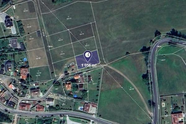 Predaj pozemku 1.056 m², Kamýk nad Vltavou, Středočeský kraj Predaj pozemku 1.056 m², Kamýk nad Vltavou, Středočeský kraj
