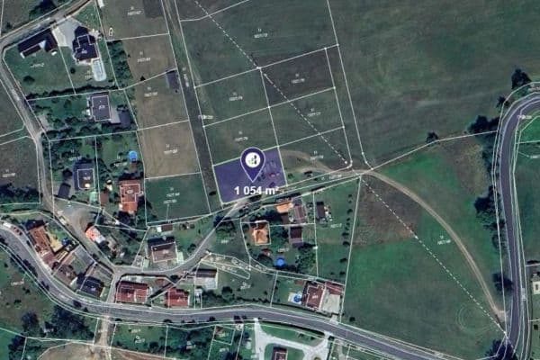 Predaj pozemku 1.054 m², Kamýk nad Vltavou, Středočeský kraj Predaj pozemku 1.054 m², Kamýk nad Vltavou, Středočeský kraj