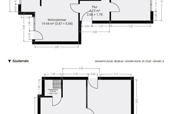 Prenájom bytu 4-izbový 83 m², Distelweg 2, Schöneiche Prenájom bytu 4-izbový 83 m², Distelweg 2, Schöneiche