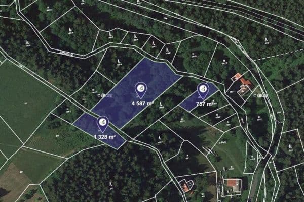 Predaj pozemku 3.406 m², Pěnčín, Liberecký kraj Predaj pozemku 3.406 m², Pěnčín, Liberecký kraj