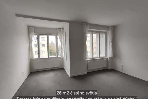 Prenájom bytu 2-izbový 46 m², Renneská třída, Brno Prenájom bytu 2-izbový 46 m², Renneská třída, Brno