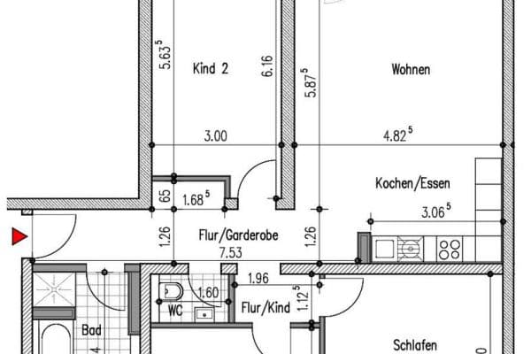 Prenájom bytu 18 m², Adolf-Braun-Strasse 32, Nuremberg, Bavorsko Prenájom bytu 18 m², Adolf-Braun-Strasse 32, Nuremberg, Bavorsko