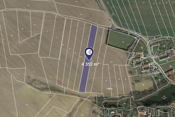 Predaj pozemku 4.352 m², Mladá Vožice, Jihočeský kraj Predaj pozemku 4.352 m², Mladá Vožice, Jihočeský kraj