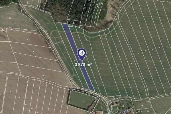 Predaj pozemku 3.873 m², Mladá Vožice, Jihočeský kraj Predaj pozemku 3.873 m², Mladá Vožice, Jihočeský kraj