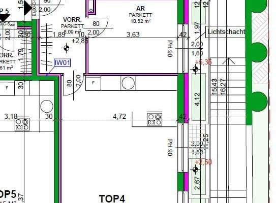 Prenájom bytu 3-izbový 77 m², Heiligenstädter Straße 395a, Wien, Viedeň Prenájom bytu 3-izbový 77 m², Heiligenstädter Straße 395a, Wien, Viedeň