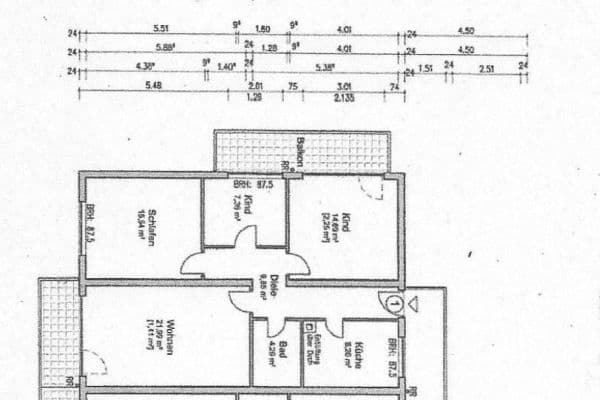 Predaj bytu 4-izbový 90 m², Niedernhausen Predaj bytu 4-izbový 90 m², Niedernhausen