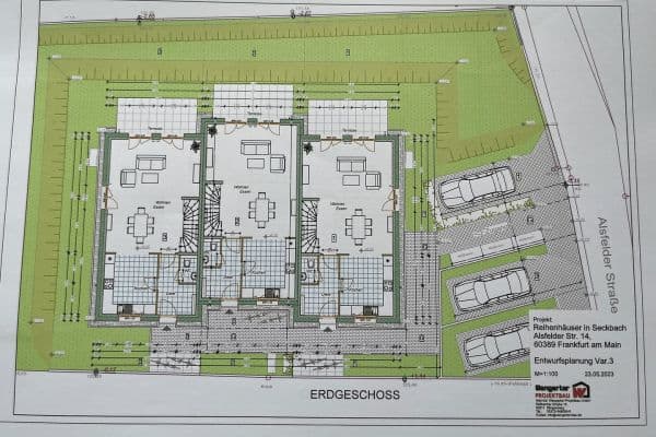 Predaj domu 157 m², pozemek 168 m², Alsfelder Straße 14, Frankfurt -Seckbach Predaj domu 157 m², pozemek 168 m², Alsfelder Straße 14, Frankfurt -Seckbach