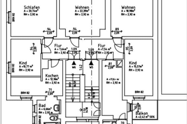 Prenájom bytu 5-izbový 143 m², Augustusburger Straße 54, Flöha Prenájom bytu 5-izbový 143 m², Augustusburger Straße 54, Flöha