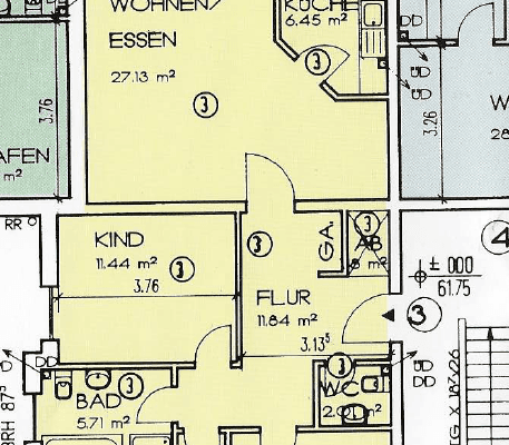 Prenájom bytu 4-izbový 97 m², Uranusweg 22, Marl Prenájom bytu 4-izbový 97 m², Uranusweg 22, Marl