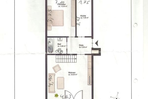 Predaj bytu 3-izbový 69 m², Hamburg Predaj bytu 3-izbový 69 m², Hamburg
