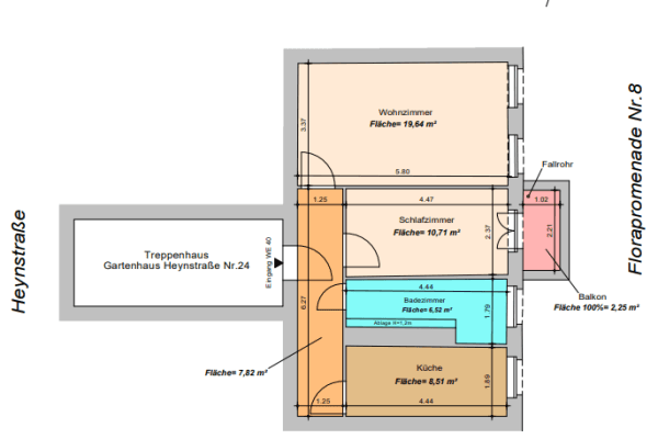 Predaj bytu 2-izbový 55 m², Heynstr. 24, Berlin, Berlín Predaj bytu 2-izbový 55 m², Heynstr. 24, Berlin, Berlín